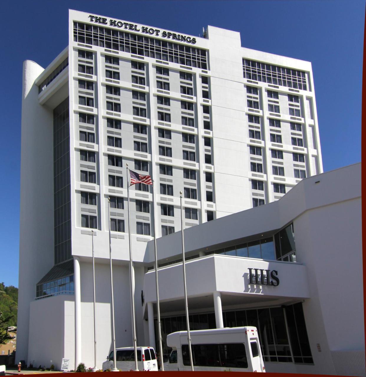 The Hotel Hot Springs Exterior foto